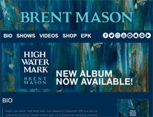 Tablet Screenshot of brentmason.ca